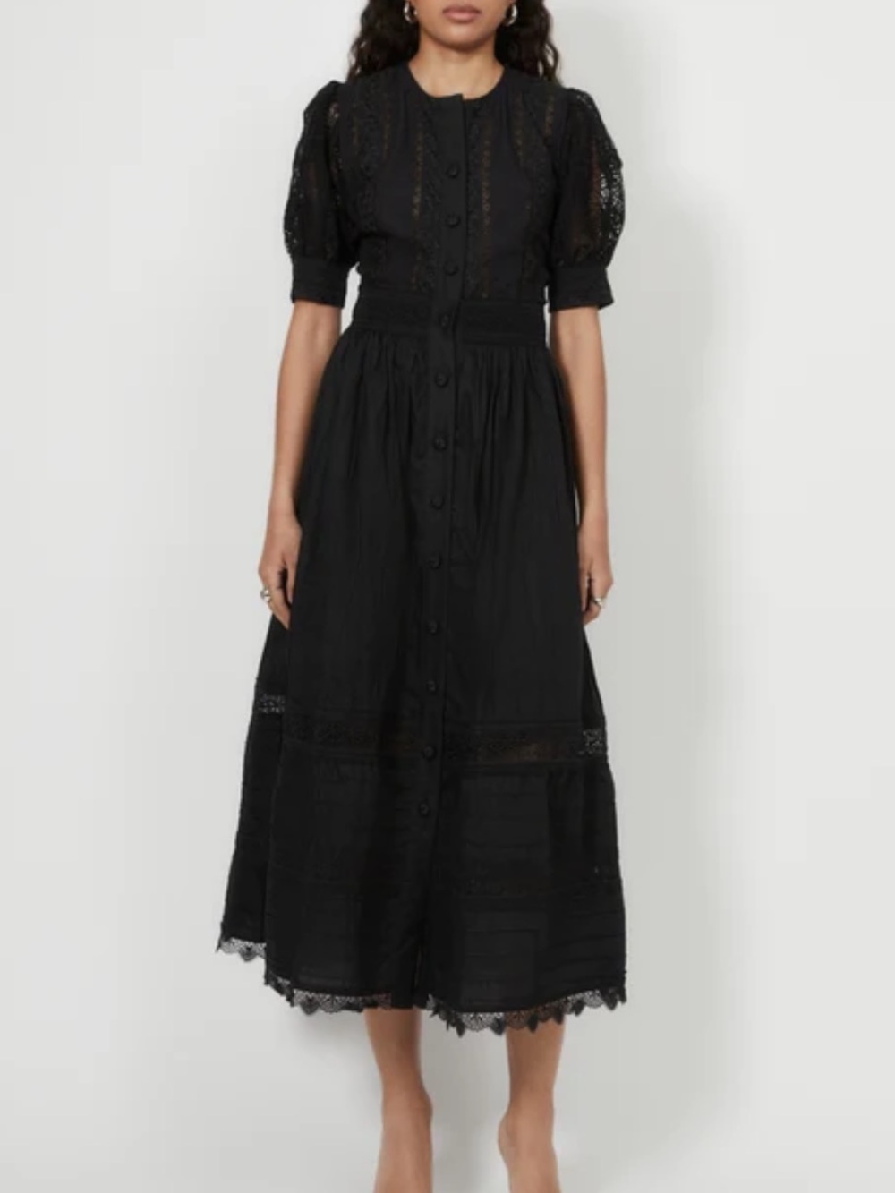 Waimari Black Juliette Maxi Dress